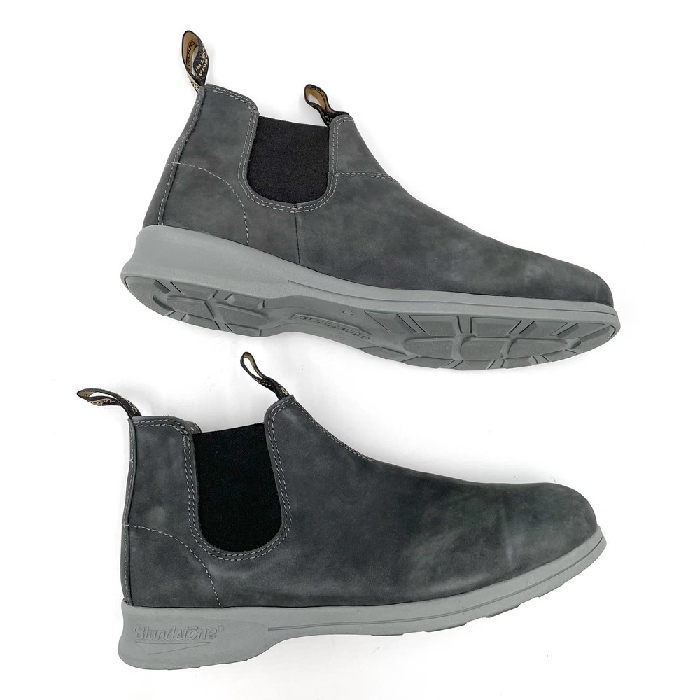 New Blundstone 1398 Gray Suede Leather Chelsea Boots Men's Sz 11 US - Picture 6 of 9